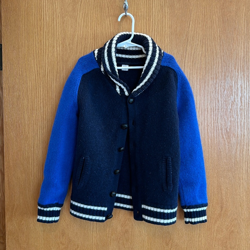 Boys letterman sweater